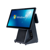 Système de point de vente tactile MJPOS 7820 15,6 pouces tout-en-un et système de point de vente carré avec système de point de vente avec balance de pesage