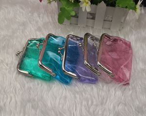 Monedero Pequeño Multiusos Impermeable, Bolsa Cosmética Transparente con Cierre de Beso de PVC para Lápiz Labial - Product Image 3