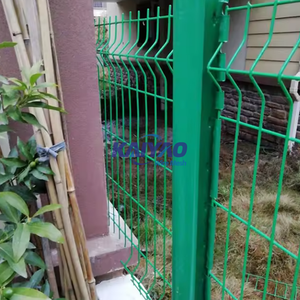 <span class=keywords><strong>Heavy</strong></span>-<span class=keywords><strong>Duty</strong></span> màu xanh lá cây/Đen bột bọc chống leo lên hàng rào thép hàn dây lưới cho trường học vườn sân sử dụng khung kim loại mạnh mẽ - Product Image 4