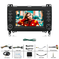 Autoradio Android Stéréo Vidéo 7 Pouces Écran Tactile pour MERCEDES BENZ B200 Viano Vito Classe A W164 Classe B W245 Sprinter A160 A180