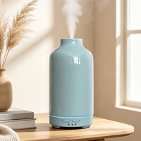 Diffuseur d'arômes créatif, humidificateur d'air électrique silencieux, lumière LED multicolore, lampe de nuit écologique, aromathérapie en céramique, hôtel
