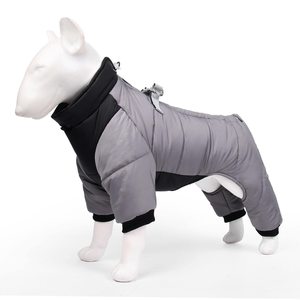 Waterproof <strong>Dog</strong> Winter <strong>Coat</strong> With Integrated Harness Design Warm Jacket for <strong>Small</strong> to Large <strong>Dogs</strong> - Product Image 3