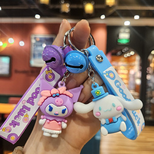 Produttore all'ingrosso <span class=keywords><strong>HelloKitty</strong></span> portachiavi bambola bambola cartone animato bambola piccolo regalo portachiavi - Product Image 3
