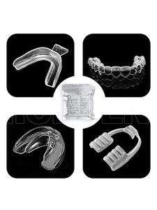 Ortodontico sottovuoto formando allineamenti dentali denti bretelle termoformatura EVA TPU PETG invisibile dentale chiaro allignatori foglio - Product Image 3