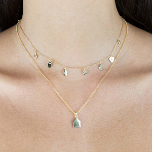 ROXI Fashion S925 - Joyería de Plata de Ley, Collar Sencillo con Pequeña Estrella, Luna y Corazón, Regalos - Product Image 5