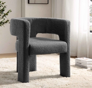 Chaise longue Boucle Chaises de salle à manger Meubles de maison Designer Chaises de luxe Meubles de salon <span class=keywords><strong>Coussin</strong></span> de loisirs Siège unique - Product Image 2
