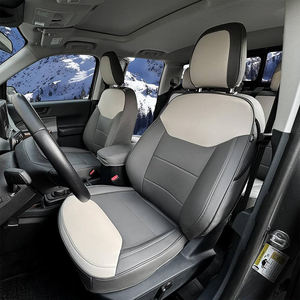 Housses de siège de luxe toutes saisons sur mesure 360° entièrement couvrantes pour Ford Maverick XLT Lariat Lobo Tremor Hybrid 2022-2025, 5 places, Nappa - Product Image 6