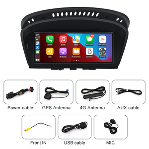 CNSTWEI ID8 Qualcomm Snapdragon665 8Core 8G 128G Android15 AUTO Bluetooth สำหรับ BMW ซีรีส์ 3/5 E90 E60 วิดีโอ มัลติมีเดีย - Product Image 6