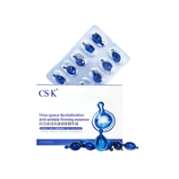 Capsules d'essence GHK-Cu pour le visage, soin de la peau à la conotoxine, anti-rides, raffermissant, hydratant, anti-âge, resserre la peau