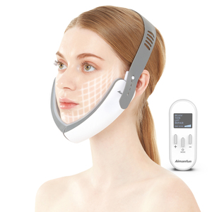 Machine électrique de visage de V formant amincissant l'<span class=keywords><strong>injection</strong></span> de <span class=keywords><strong>double</strong></span> <span class=keywords><strong>menton</strong></span> de réducteur de <span class=keywords><strong>double</strong></span> <span class=keywords><strong>menton</strong></span> de vibration - Product Image 1