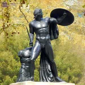 Célèbre Sculpture de la mythologie grecque Statue d'Achille en bronze grandeur nature - Product Image 1
