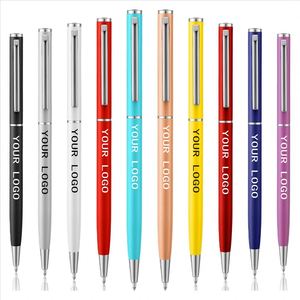 Bolígrafos Metálicos de Lujo Promocionales, Recarga Negra de 1.0 mm, Regalo Empresarial, Bolígrafo al por Mayor con Logotipo - Product Image 1