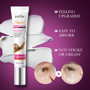 OEM SADOER-Extracto de colágeno orgánico para ojos, crema antiarrugas reafirmante para eliminar las ojeras - Product Image 4