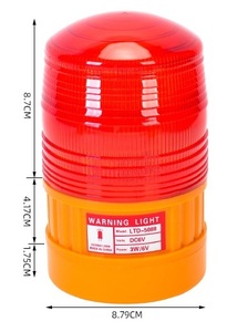 Đèn cảnh báo giao thông <span class=keywords><strong>LED</strong></span> chống nước, đèn báo hiệu nhấp nháy, đèn cảnh báo giao thông - Product Image 2