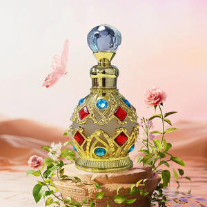 ขวดน้ำหอมสไตล์อาหรับดูไบโลหะสังกะสีอัลลอยรูปทรงกลม - Product Image 5