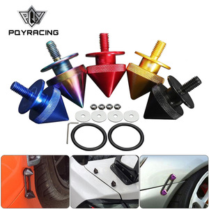 Poyracing – ensemble de 4 broches de verrouillage rapides pour capot de voiture, pour modification du capot moteur et du pare-chocs avant - Product Image 1