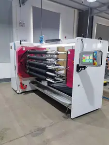High Quality 10 Shafts Turreted Pvc Tape Cutting Machine For PE Double Side Tape