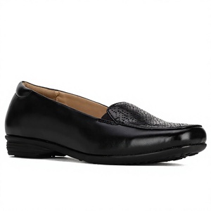 Mocasines de Cuero Perforado para Mujer, Zapatos Planos, Calzado Casual Cómodo para Caminar - Product Image 4