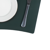 PVC-Luxus-Tischset, rutschfest, wasserdicht, ölbeständig, wärmeisolierend, für Zuhause, Hotel, Restaurant