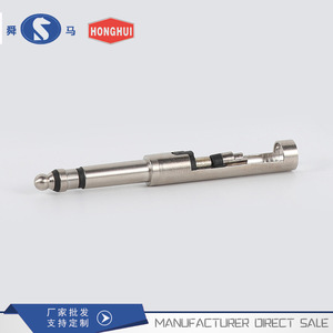 HONGHUI Phone Connector 6 Mm Aluminum 2 Pins Panel Mount Small Audio Plug For <b>Headphone</b> <b>Speaker</b> - Product Image 2