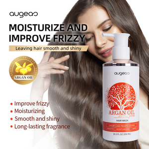 Vente en gros Augeas professionnel lissage réparation dommages cheveux traitement nourrissant huile d'argan masque capillaire pour les femmes - Product Image 2
