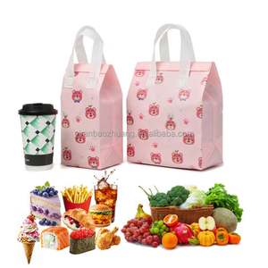Bolsas Térmicas Desechables al por Mayor con Asa, Personalizables, Duraderas, Aisladas, para Llevar Comida Caliente o Fría, Reutilizables para Restaurantes - Product Image 2