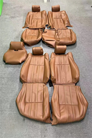 Housses de siège d'accessoires de voiture sur mesure pour 5 sièges ensemble complet en cuir de qualité supérieure pour Land Rover Range Rover Evoque