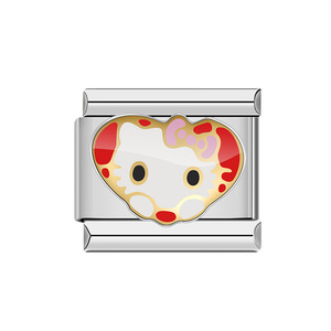 Abalorios de Acero Inoxidable para Pulseras Modulares Italianas de 9mm, con Diseños de Animales de Dibujos Animados Esmaltados, para Pulseras <span class=keywords><strong>Nomination</strong></span>, Accesorios de Joyería DIY, Regalo - Product Image 6