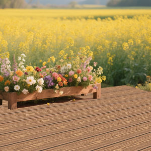 Planches <span class=keywords><strong>de</strong></span> terrasse composées en teck foncé avec une longue durée <span class=keywords><strong>de</strong></span> vie <span class=keywords><strong>pour</strong></span> une application extérieure - Product Image 6