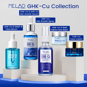 Sérum cosmétique pour le visage à base de peptides GHK-Cu Snap 8, marque privée, anti-âge, réparation de la peau, rides, 10 000 ppm de peptides de cuivre bleu, sérum GHK-Cu - Product Image 2