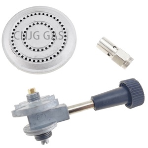 <span class=keywords><strong>Fornello</strong></span> a <span class=keywords><strong>Gas</strong></span> Portatile JG a Singolo Bruciatore in Alluminio per Cucina all'Aperto, Compatibile con Bombole da 6kg, <span class=keywords><strong>Fornello</strong></span> da Campeggio a GPL - Product Image 1