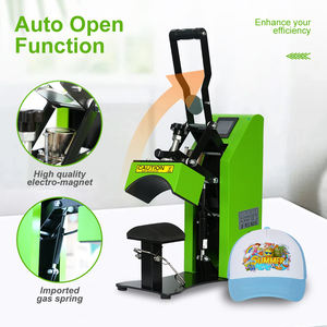 For CP2815S Semi-Automatic Double Heated Industrial Grade Heat Press <strong>Machine</strong> Laser Alignment New Condition for Hat/<strong>Cap</strong> - Product Image 6