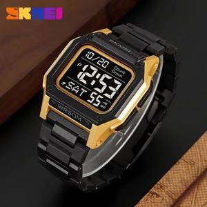 นาฬิกา SKMEI 2264 กันน้ำ 5 บาร์ นาฬิกาดิจิตอลอิเล็กทรอนิกส์ นาฬิกาข้อมือผู้ชายลำลอง สปอร์ต แฟชั่น สายซิลิโคน หน้าจอ LED สำหรับผู้ชาย - Product Image 2
