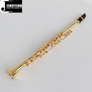 2024 Jingying música miniatura latón <span class=keywords><strong>viento</strong></span> <span class=keywords><strong>instrumentos</strong></span> musicales modelo, Mini clarinete modelo decoración del hogar instrumento <span class=keywords><strong>de</strong></span> cumpleaños regalo - Product Image 5