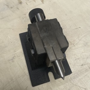 Tête d'indexation métallique réglable Ts 83-103 mm à pointe centrale haute pour machines de fraisage et de perçage - Product Image 2