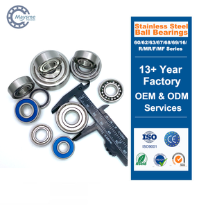 S16000 S16001 S16002 S16003 S16004 S16005 S16006 S16007 S16008 S16009 S16010 ZZ 2Z RS 2RS AISI420 محامل كروية من الفولاذ المقاوم للصدأ - Product Image 1