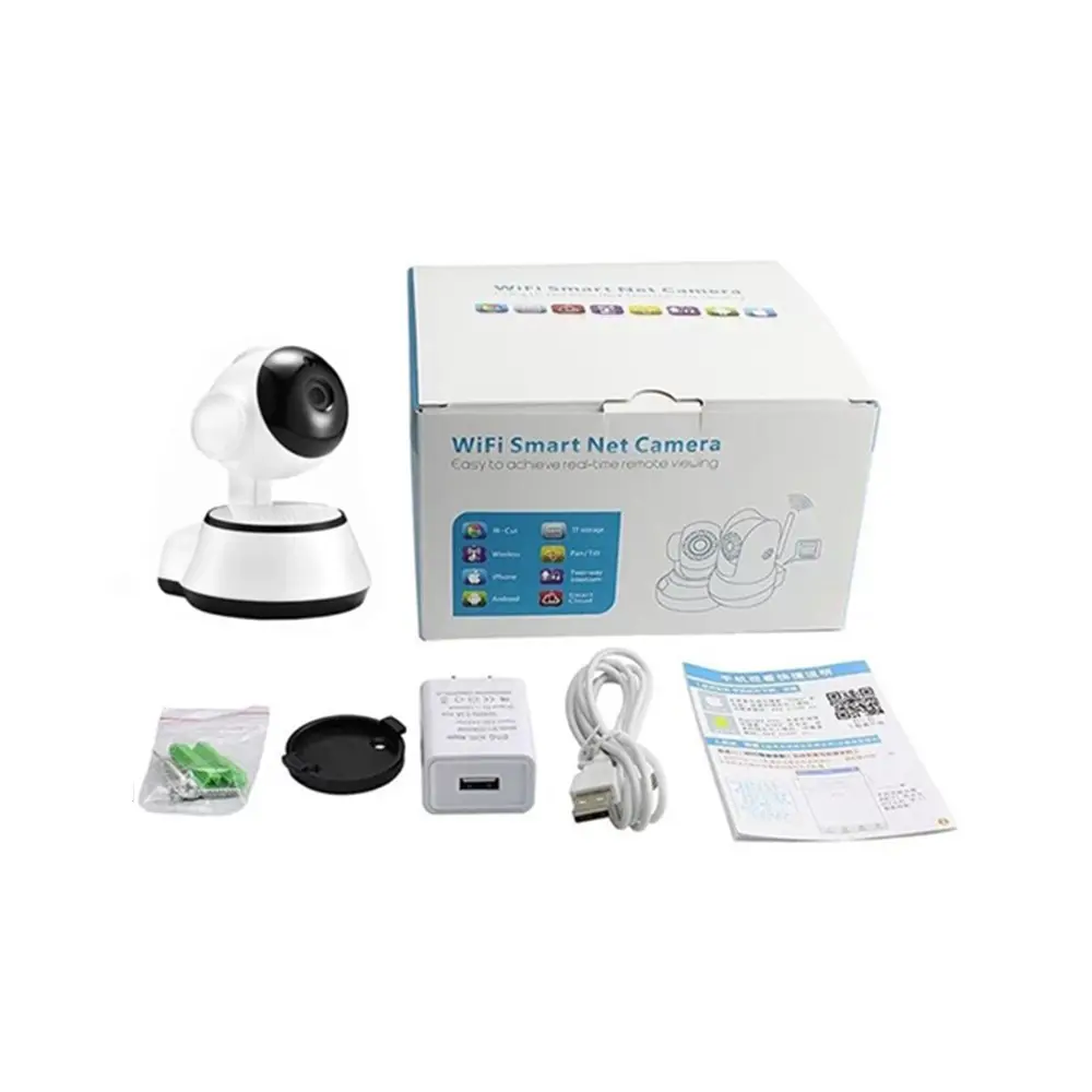 Cheapest 1080P Human Auto Tracking Q6S Wireless Security WiFi CCTV IP wifi smart net camera v380 pro wifi camera