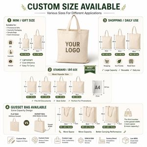 Bolsa de Tela de Algodón Personalizada con Logotipo, Ecológica, Reutilizable, para Compras, Regalos Promocionales Empresariales, OEM, ODM - Product Image 4