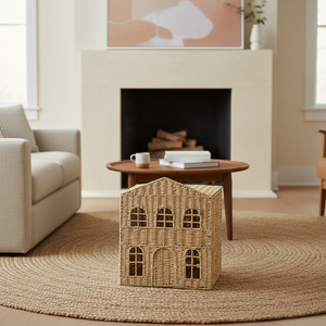 Cestas de Almacenamiento Colgantes de Cuerda de Papel Tejida, Ecológicas, Biodegradables, Resistentes, Aptas para Alimentos, para Armario, Habitación de Bebé y Hogar - Product Image 6