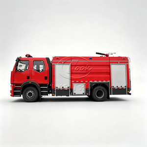 Camion de pompiers FAW 8T équipé d'une pompe à haute pression et d'un réservoir d'eau de grande capacité pour la lutte contre les incendies - Product Image 2