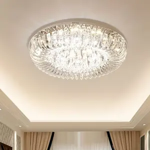天井ペンダント照明高品質モダンスタイル屋内リビングルームブルークリスタル