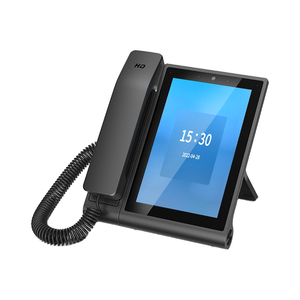 Téléphone IP de qualité Conférence de bureau intelligent utiliser plusieurs scènes écran tactile <span class=keywords><strong>VOIP</strong></span> fonctionnel WiFi Bluetooth SIP téléphone Android - Product Image 1