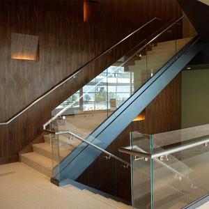 強化ガラスまたは合わせガラスの階段、手すり、バルコニー、ガラスフェンス、ガラス製手すり - Product Image 3