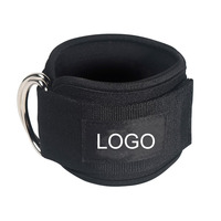 Réglable Néoprène Rembourré Nylon Gym Cheville Poignets Entraînement Soutien Fitness Cheville Sangles Boucle Personnalisé Protection Câble Machines