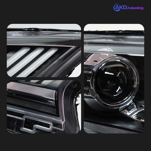 Luces para <span class=keywords><strong>Auto</strong></span> Ford Ranger, Lentes de Proyector para Faros Delanteros 2015 Everest, Luz Dinámica Intermitente, Lámpara Delantera F-100 Endeavor, Faros LED DRL - Product Image 5