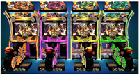 Simulateur de course de moto à monnayeur, borne d'arcade avec écran LCD 50 pouces et lecteur de billets pour usage commercial