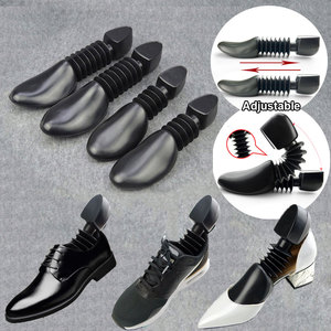 Grosir Logo Kustom Murah Baru Hitam Musim Semi Dapat Disesuaikan Kertas Karet Kardus Plastik Tandu Cedar Besar Pria Wanita Sepatu Pohon - Product Image 1