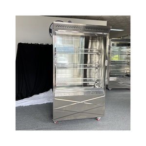 Rôtissoire rotative à gaz à <span class=keywords><strong>prix</strong></span> d'usine Bbq <span class=keywords><strong>Poulet</strong></span> Viande Rôtissoire Grill Machine <span class=keywords><strong>Poulet</strong></span> grillé Four Intérieur Rôtissoire sans fumée - Product Image 4