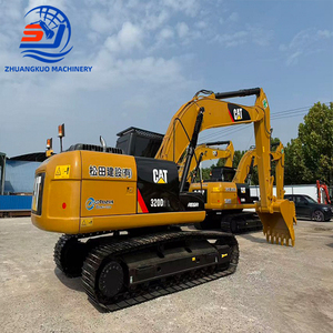 Equipo de Construcción Caterpillar Usado, Excavadora de Orugas CAT 320D Original de 20 Toneladas, Precio Económico - Product Image 1