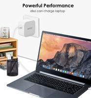 Vente en gros 45W GaN Chargeur mural super rapide USB type C Chargeurs originaux Iphone pour Macbook Air Tablette pour ordinateur portable